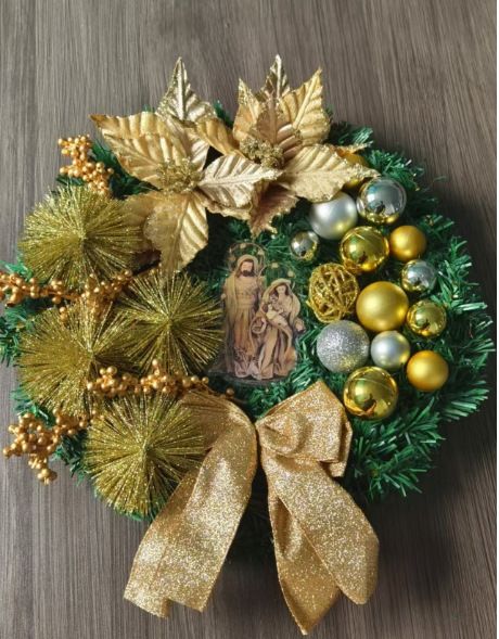 2025 Nieuwe kransdeur hangende kerstverlichting decoraties scène lay-out rekwisieten_voghion.com