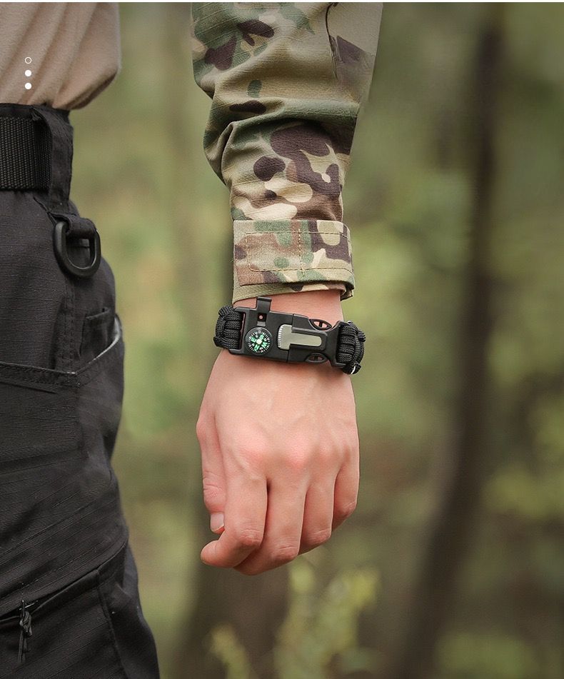 Wandern Outdoor Survival Mehrzweckarmband_voghion.com