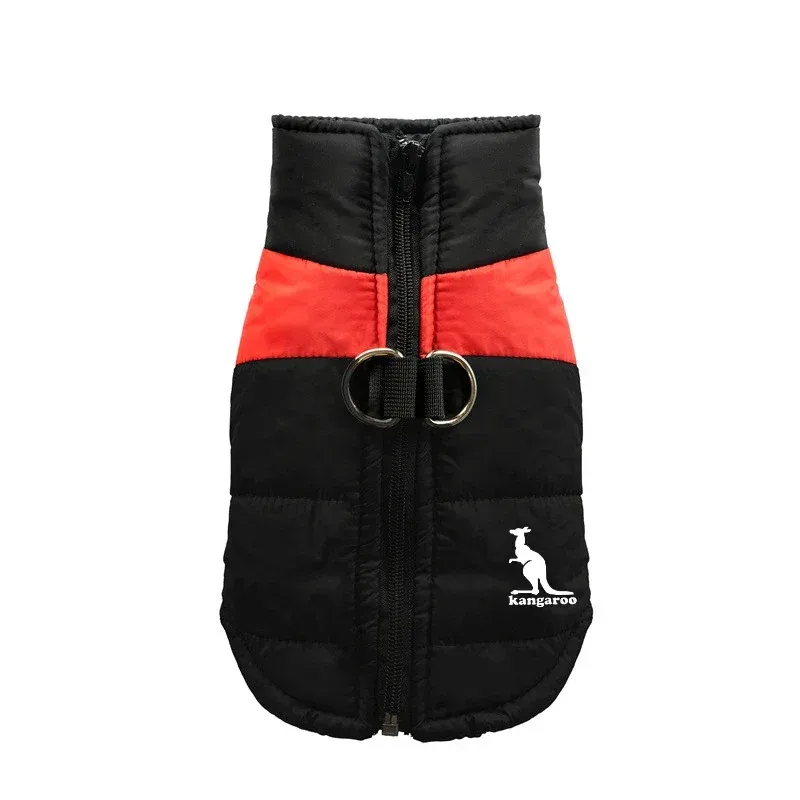 Chaleco de algodón térmico grueso para otoño e invierno, diseño de canguro, para mascotas, gatos, perros, ropa para perros medianos y grandes._voghion.com