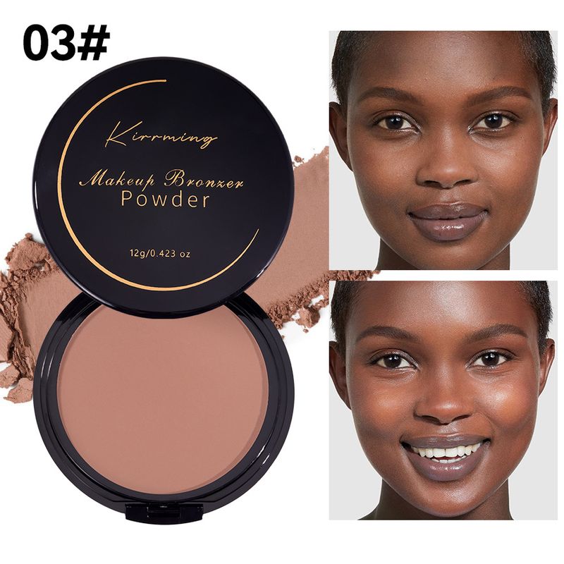 Powder Cake 4 Farben Wasserfester Concealer Aufhellender langanhaltender Make-up ohne Verschmieren Puder_voghion.com