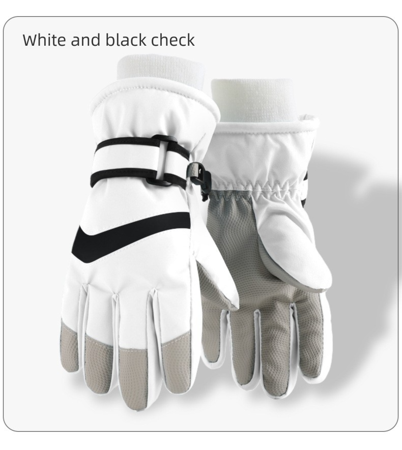 Erwachsene Ski Fleece-gefütterte warme neue Winter Radfahren Reiten Outdoor Männer und Frauen Touchscreen Handschuhe_voghion.com