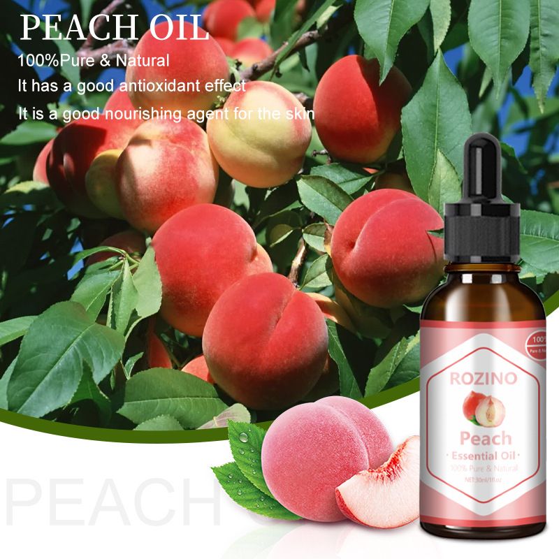 Peach oil, pure and natural aromatherapy, body scraping, calming, facial skincare, lightening acne marks, massage_voghion.com