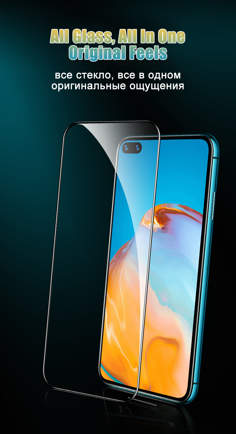 Copertura completa In Vetro Temperato Per Huawei Nova 8 7 6 Se 5 4 P20 Pro P30 P40 Mate 30 20 Lite Protezione Dello Schermo Per P Smart 2021_voghion.com