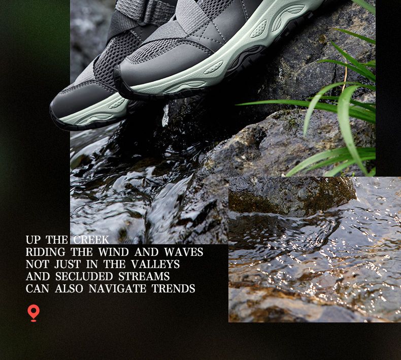 361 Jack Su Xi 2024 Summer New Outdoor Non slip Water wading Breathable Sports Sandals Mountaineering Shoes_voghion.com