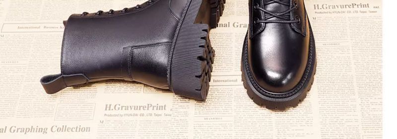 Botas de invierno para mujer, modelo Snow 2025, nuevo estilo, forradas con forro polar, gruesas, hasta media pantorrilla, impermeables, antideslizantes, con detalles de piel y lana._voghion.com