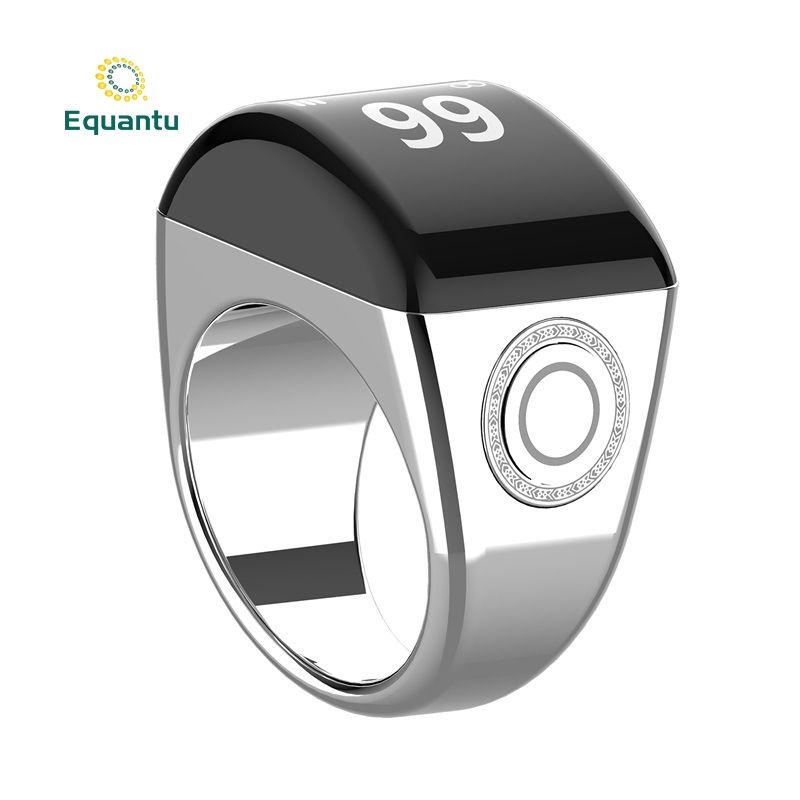 QB702 Zinc Alloy Bluetooth High-Tech Smart Ring_voghion.com