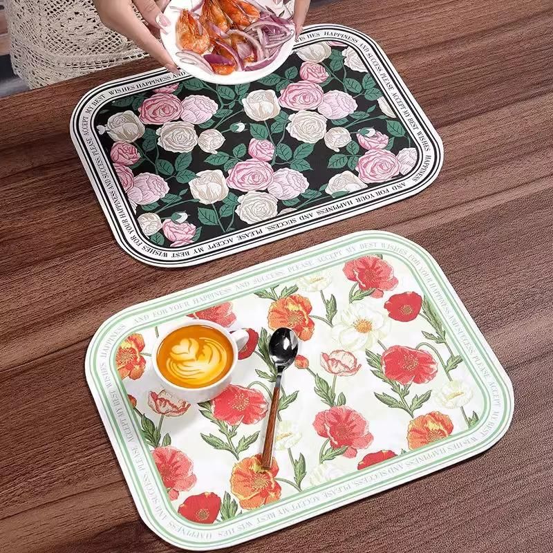 Unbeatable Quality American Light Placemat PU Leather Table Mat Waterproof Oilproof And Heatproof Oversized Mouse Writing Office Desk Pad_voghion.com