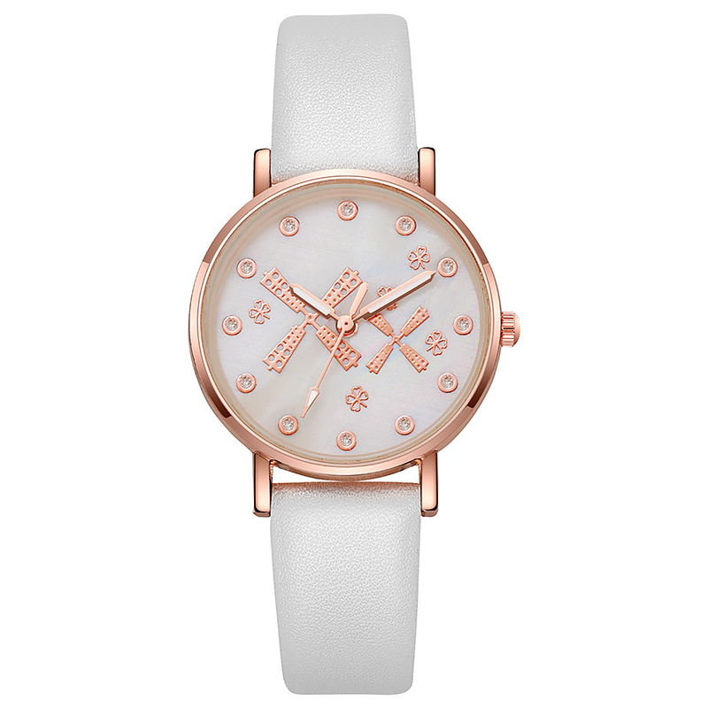 New Cute Windmill Student Belt Popular Style Quartz Watch_voghion.com
