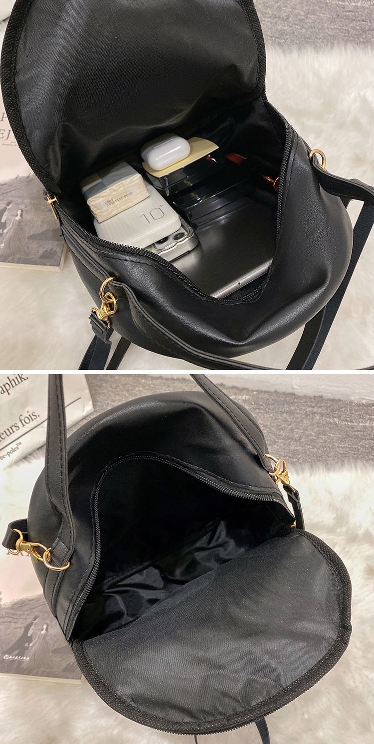 Andralyn Lingge Pattern Waterproof and Wear-resistant Backpack Korean Version Fashionable Women's Bag Casual Backpack_voghion.com