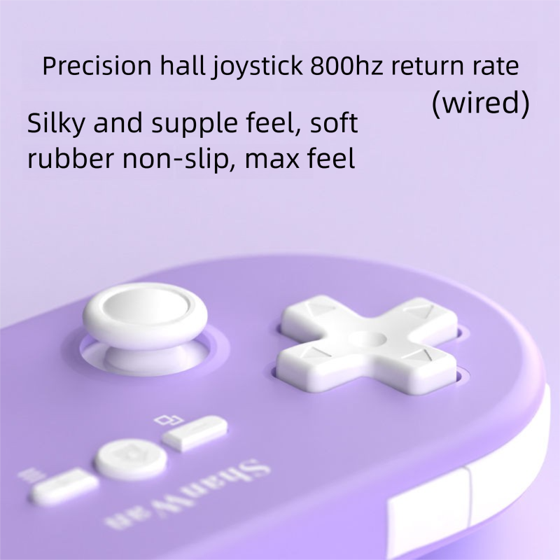 Controller Shanwan Q37 Mini Arcade Game Computer Android Wireless Bluetooth PC portatile Hall_voghion.com