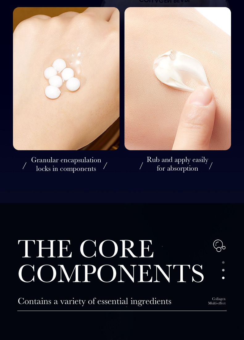 Crème hydratante visage au collagène Full English Pearl 70 g SADOER_voghion.com