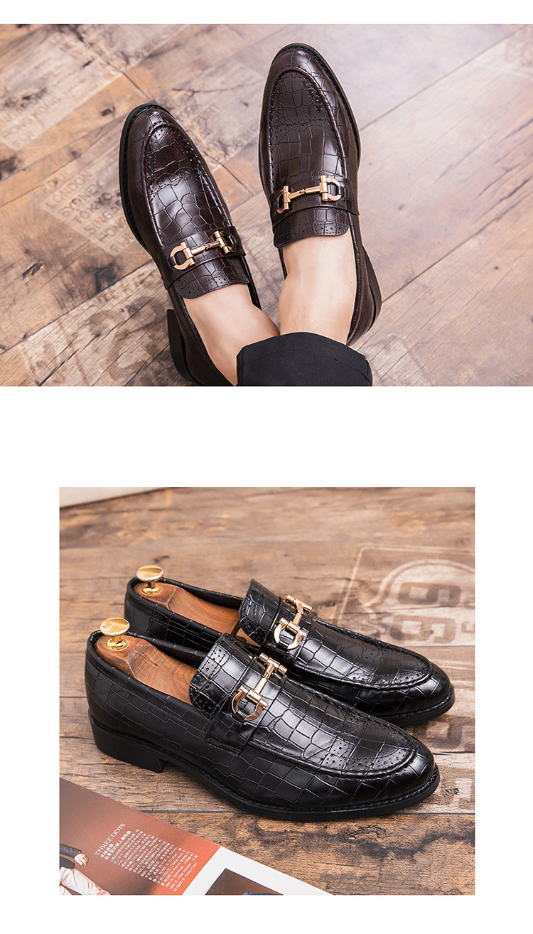 Miesten Loafers Derby Mokkanahka Mukavat Vedenpitävät Office Party Jalkineet_voghion.com