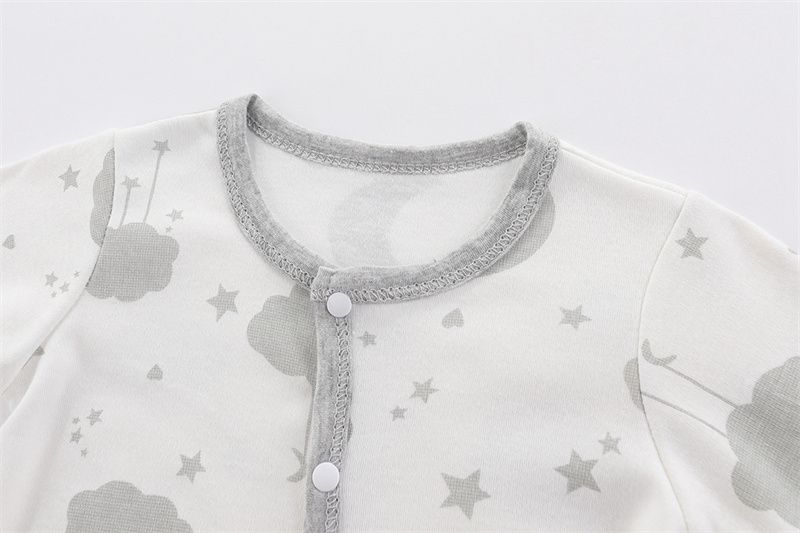 Macacão para recém-nascidos 2023, novo outono e inverno, algodão, roupas infantis, peça única, desenho animado, roupas para meninos de 0 a 9 meses_voghion.com