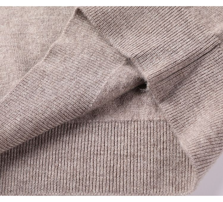 Abbigliamento maschile Maglione di lana da uomo autunno e inverno abbigliamento maschile giovanile maglione di base lavorato a maglia multicolore intimo in lana maglione a collo alto_voghion.com