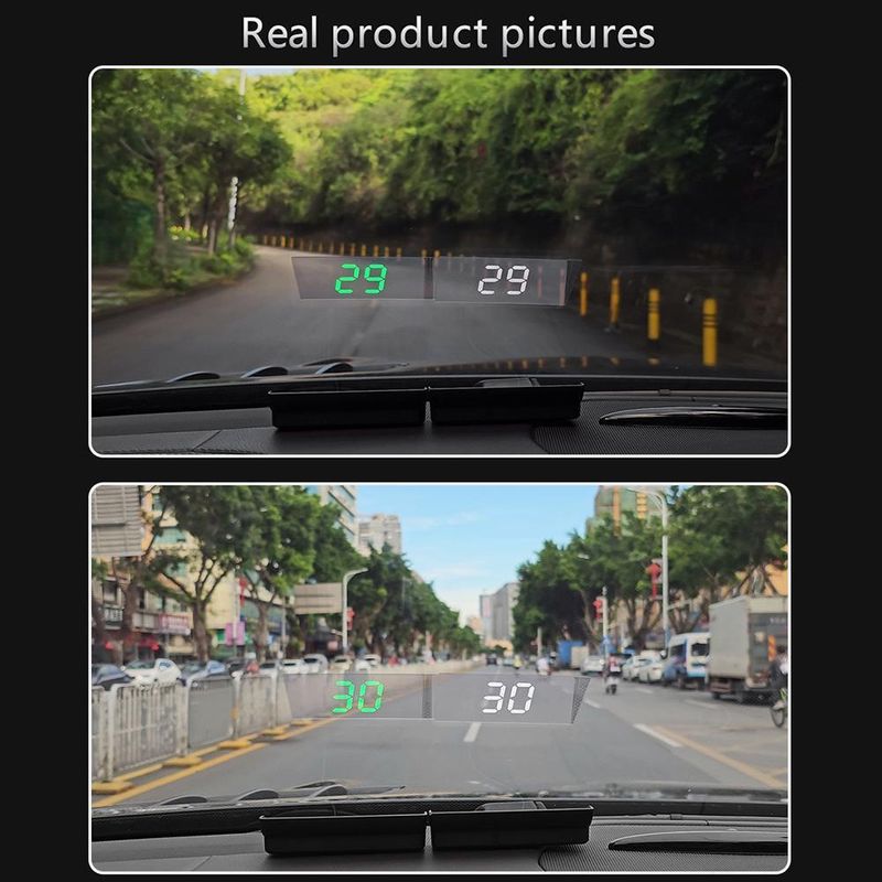 V9 Araba Head Up Display HUD Özel KMH/MPH General Motors_voghion.com