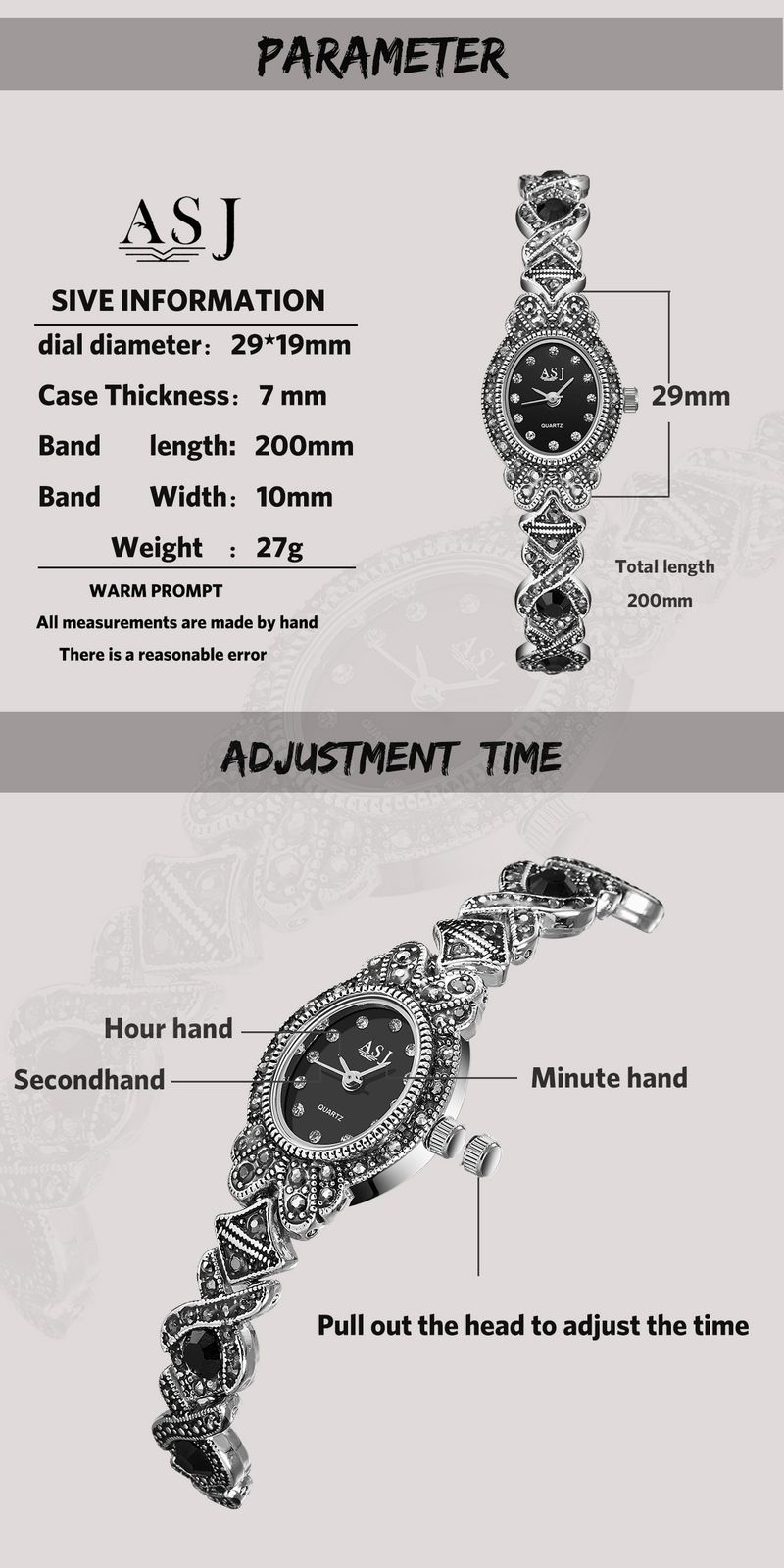 Women's Watch Diamond Set Vintage Simple Temperament Student Women's Quartz Watch_voghion.com