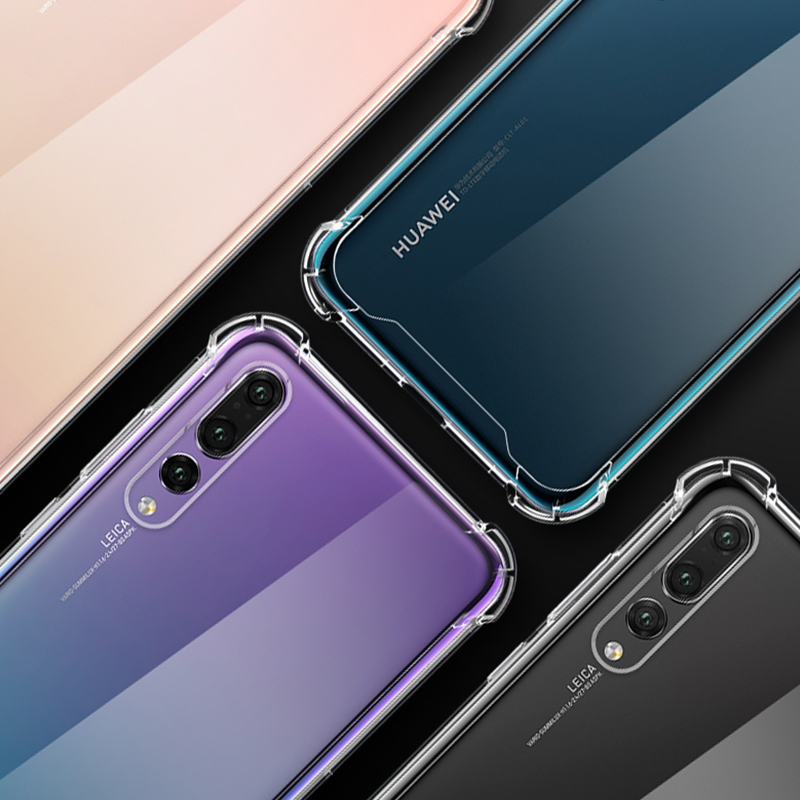 Luxe schokbestendig siliconen hoesje voor Huawei P30 P20 Lite Pro P20 P Smart 2019 Honor 10 Lite_voghion.com