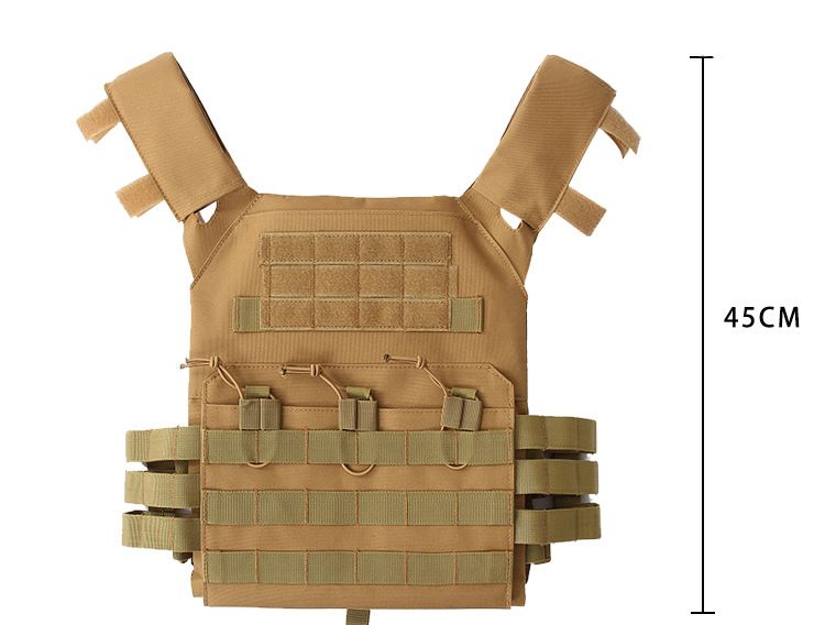 Tactical Vest – Ultra-Lightweight Combat Vest For Airsoft, Training & Outdoor Adventures MOLLE-Compatible & Breathable For All Seasons_voghion.com
