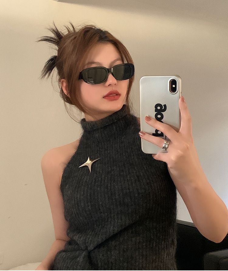 Spicy Girl Trendy Small Square Bounce Boy Minimalist G M Occhiali da sole resistenti ai raggi UV Donna_voghion.com