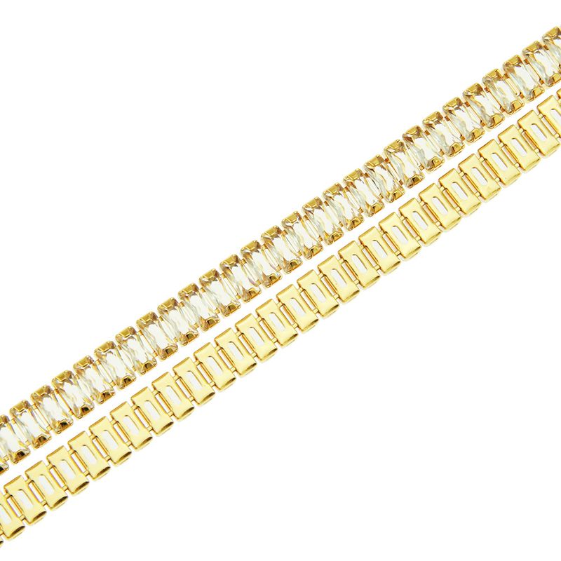 European American Style Copper Light Luxury Zircon Necklace For Men And Women, Ins Style, Trendy Fashionable Personality_voghion.com