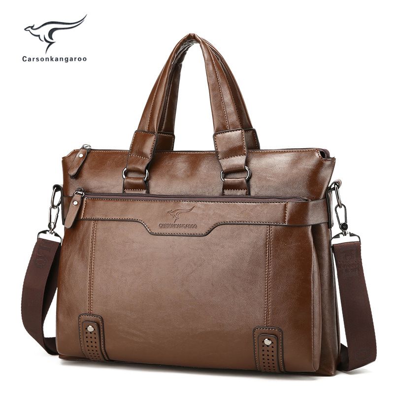 Borsa a mano, cartella da lavoro, orizzontale, casual, per computer, da uomo, a tracolla_voghion.com