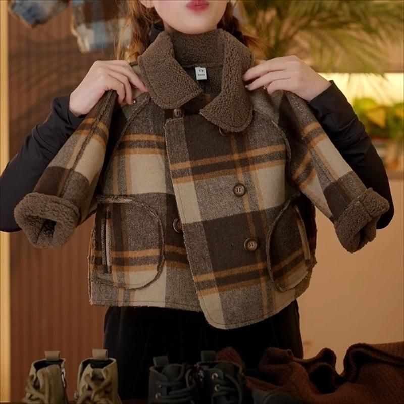 Gyerekkabát 2024 Ősz/Tél Új Pamutkabát Fiúknak, Divatos és Sokoldalú, Babakabát, Egyéves Ruha,_voghion.com