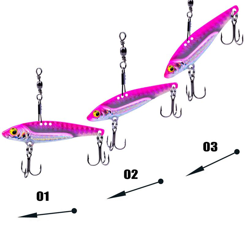 Sometime Gear Laser Vibrating Teaser VIB Lure Freshwater Saltwater Fishing Simulation Bait_voghion.com