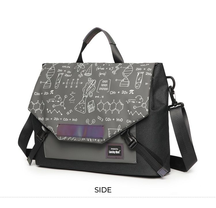 Geantă pentru laptop, geantă de mână personalizată la modă, nouă sosire, geantă de mână pentru laptop de gaming, cu un singur umăr, de mare capacitate. Unică și plină de personalitate._voghion.com