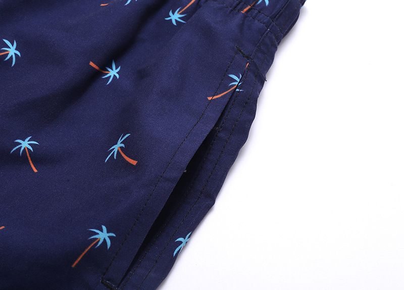 Herrenbekleidung Lockere, lässige Vierpunkt-Strandhose_voghion.com