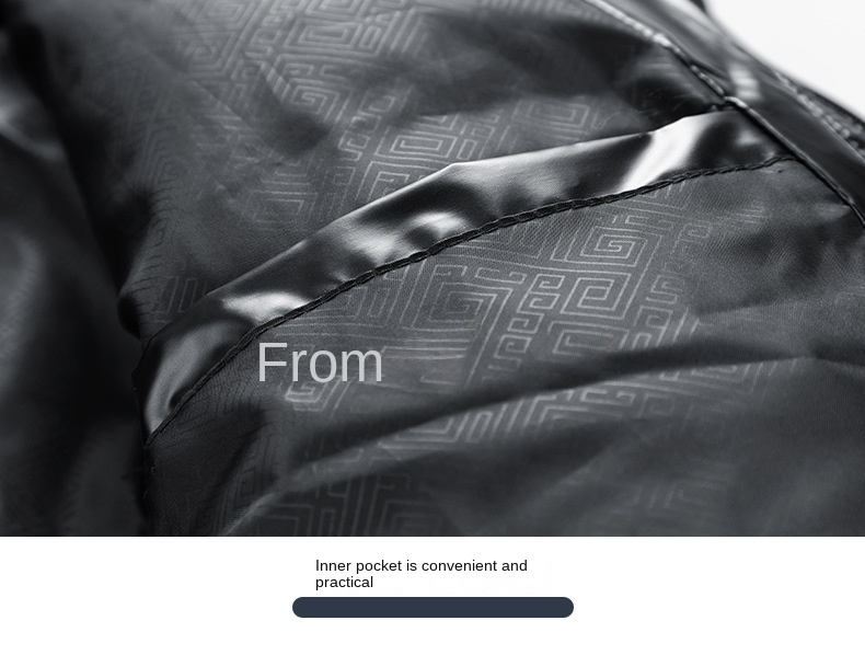 Fashion trend men's loose cotton jacket thickened waterproof windproof cotton jacket winter jacket men's 2023 hot models_voghion.com