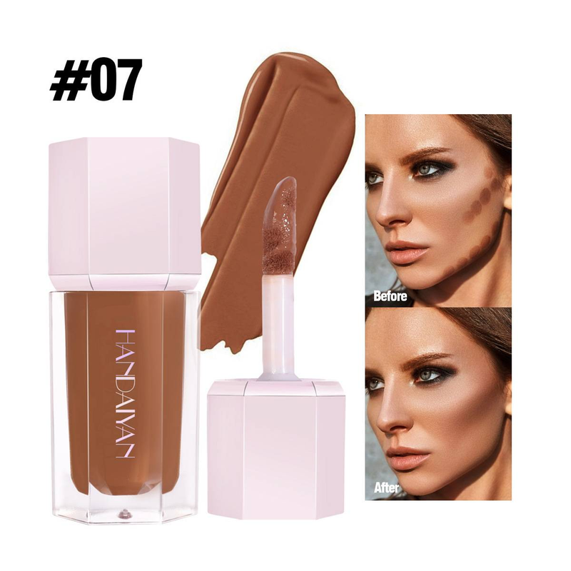 Highlighter Face Shadow Pearl Brightening Liquid Lidschatten-Flüssigkeit_voghion.com