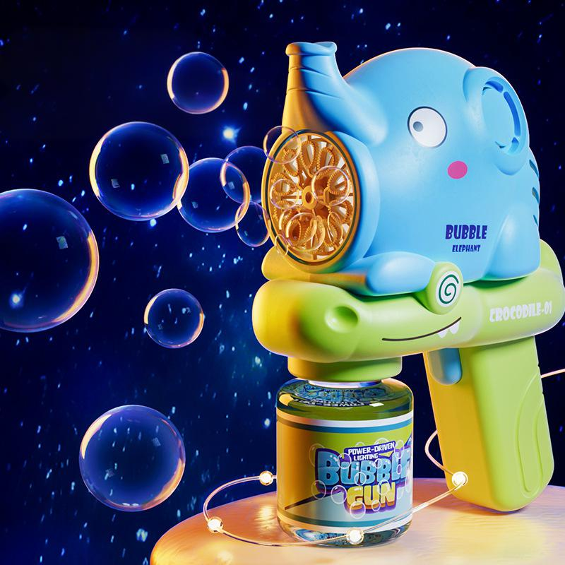 Capybara Bubble Gun - Handheld Electric Bubble Blower For Kids With Automatic Bubble Maker_voghion.com