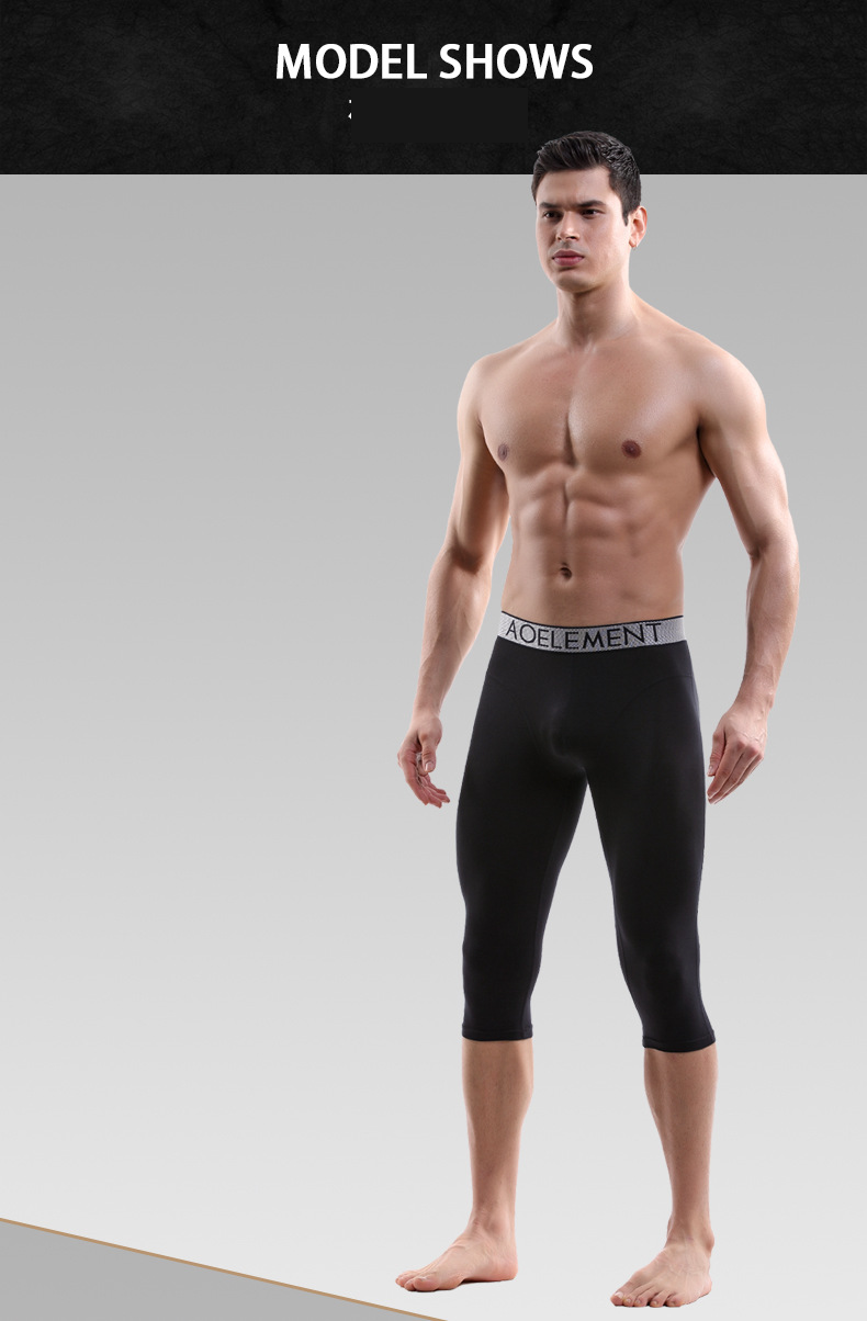 Unterwäsche & Nachtwäsche Sportunterwäsche Lauftights Lange Bein Anti-Chafing Laufunterwäsche Atmungsaktive Stretch-Boxershorts für Sport & Training_voghion.com