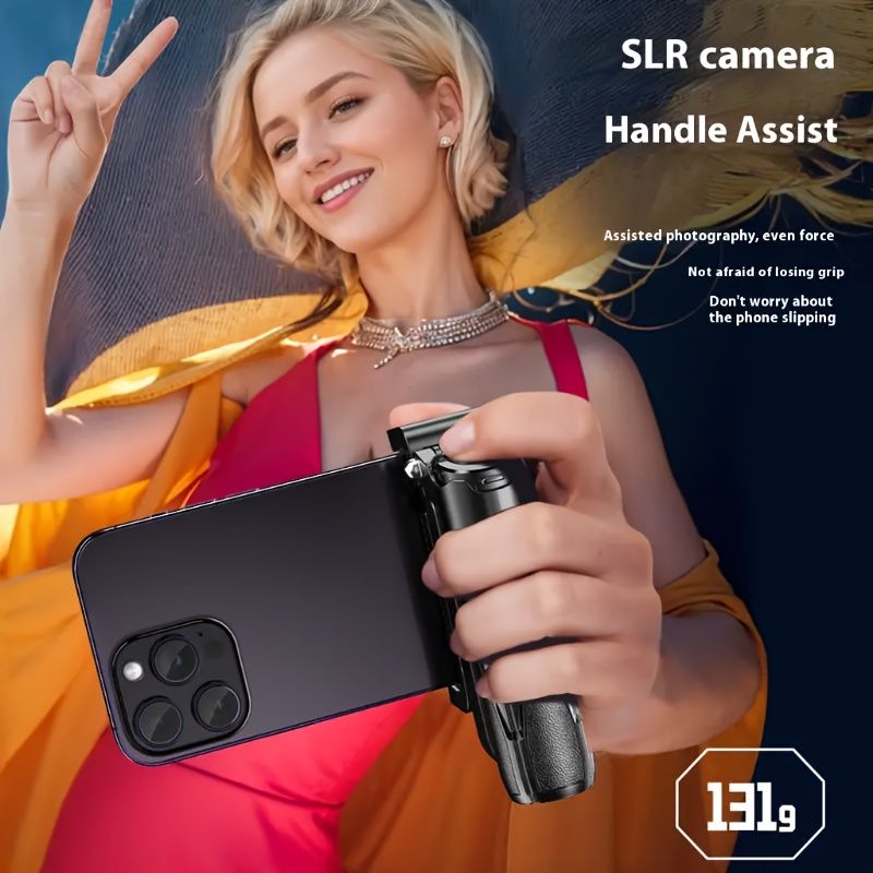 16 Inch Extendable Selfie Stick With Wireless Remote Control, Smartphone Tripod Tripod, 360 ° Rotation, One Click Expandable Tripod Stand_voghion.com
