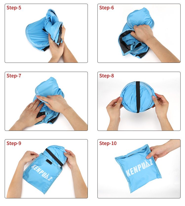 Tenda da campeggio oscurante - Riparo antivento e insonorizzato rivestito in argento per dormire all'aperto con protezione solare_voghion.com