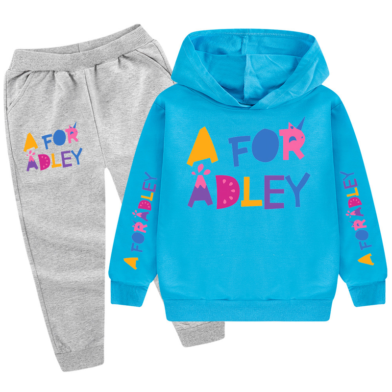 100 CM-170 CM ropa mediana a grande conjunto para niños Sudadera con capucha + Pantalones PB814XX_voghion.com