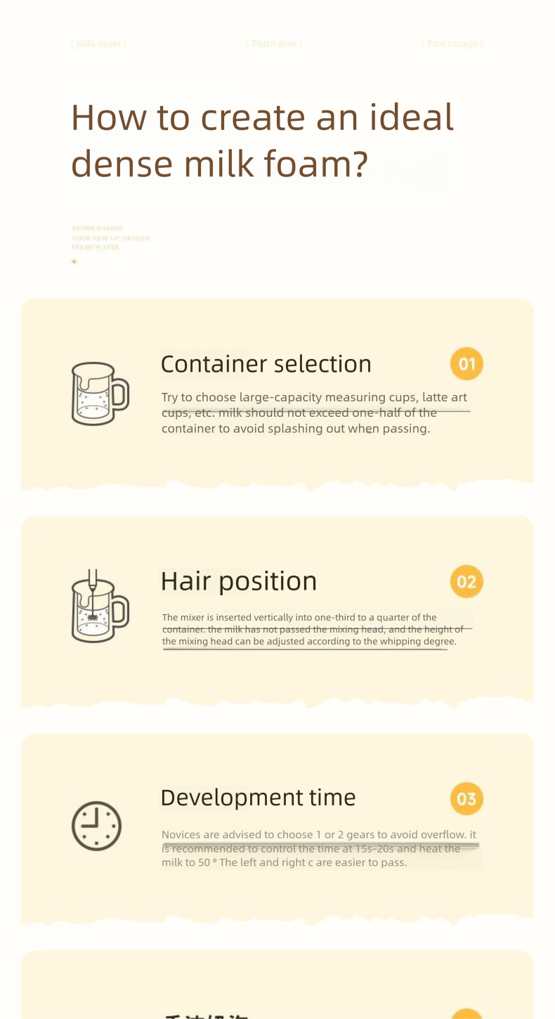 Mini Handheld Electric Mixer, Coffee Frother, Household Milk Stirrer_voghion.com