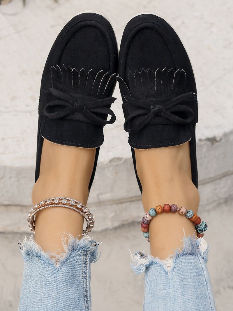 SHLIANG New Loafers Women's Soft Leather Retro Lazy Step On Thick Sole Flat Bottom Comfortable Single Casual Shoes Y0616_voghion.com