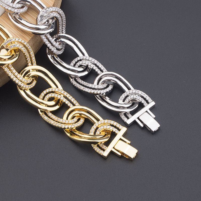 2021 Hollow Trendy Brand Gold Rock Small Geometric Men's Decorative Long Nose Ring_voghion.com