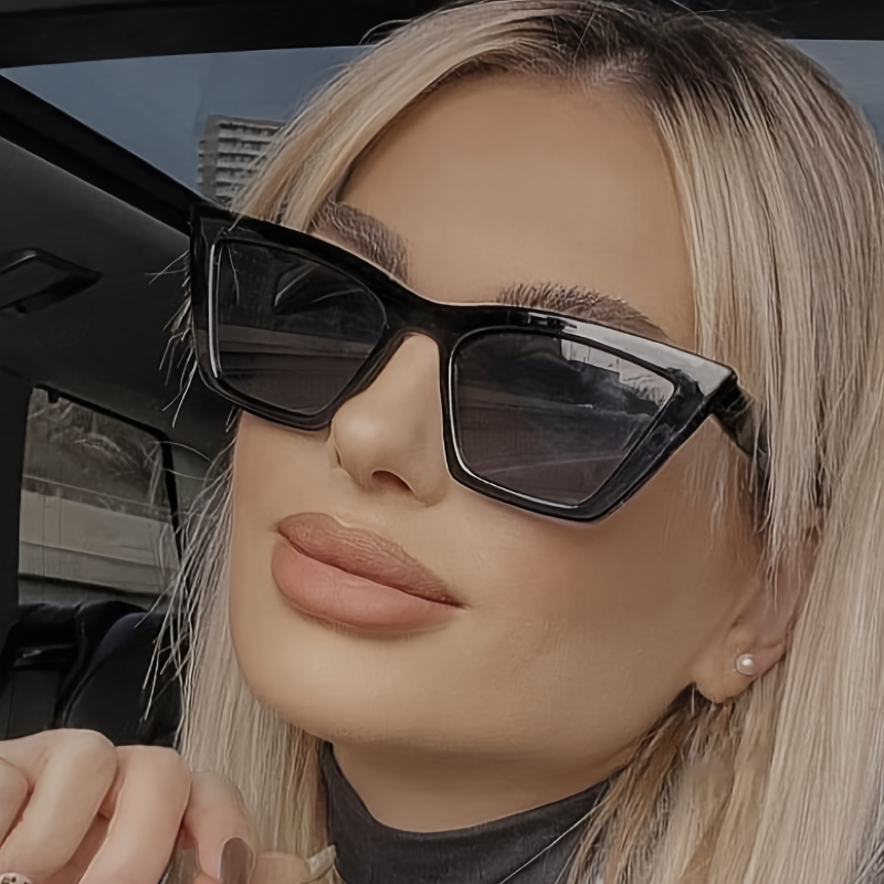 Moud Vintage Cat Eye Damen Quadrat Kleng Frame Sonnebrëller Frae Mark Designer Retro Cateye Shades Moud Oculos UV400_voghion.com