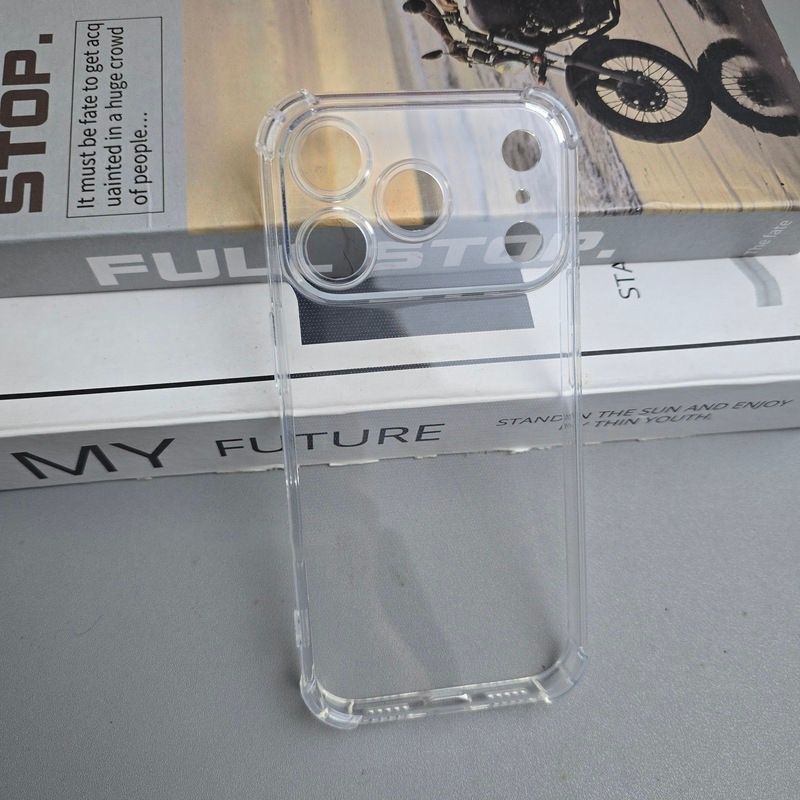 Shockproof Armor Case For Iphone 17 Air 16 15 14 Pro Max Plus 13 12 11 X XS XR 7 8 Transparent Soft Silicone Protective_voghion.com