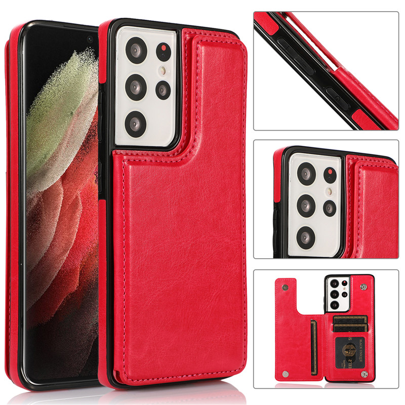 Carteira Carteira Case de Telefone Fir Samsung Galaxy A52 A72 A12 A90 A51 A71 A50 A70 A32 A42 A40_voghion.com