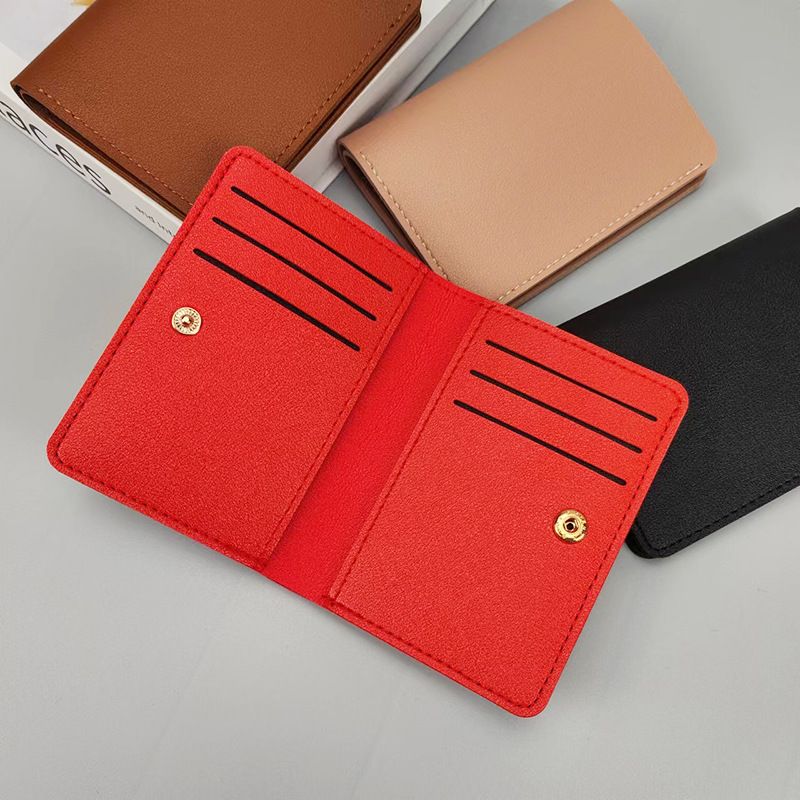 New women's fashion small fresh short wallet women's wallet thin women's wallet small simple multi-card position_voghion.com