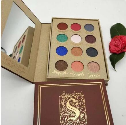 Storybook Cosmetics Wizardry and Witchcraft Eyeshadow palete Storybook 12 color Mean Girls Burn Book Eyeshadow palete_voghion.com