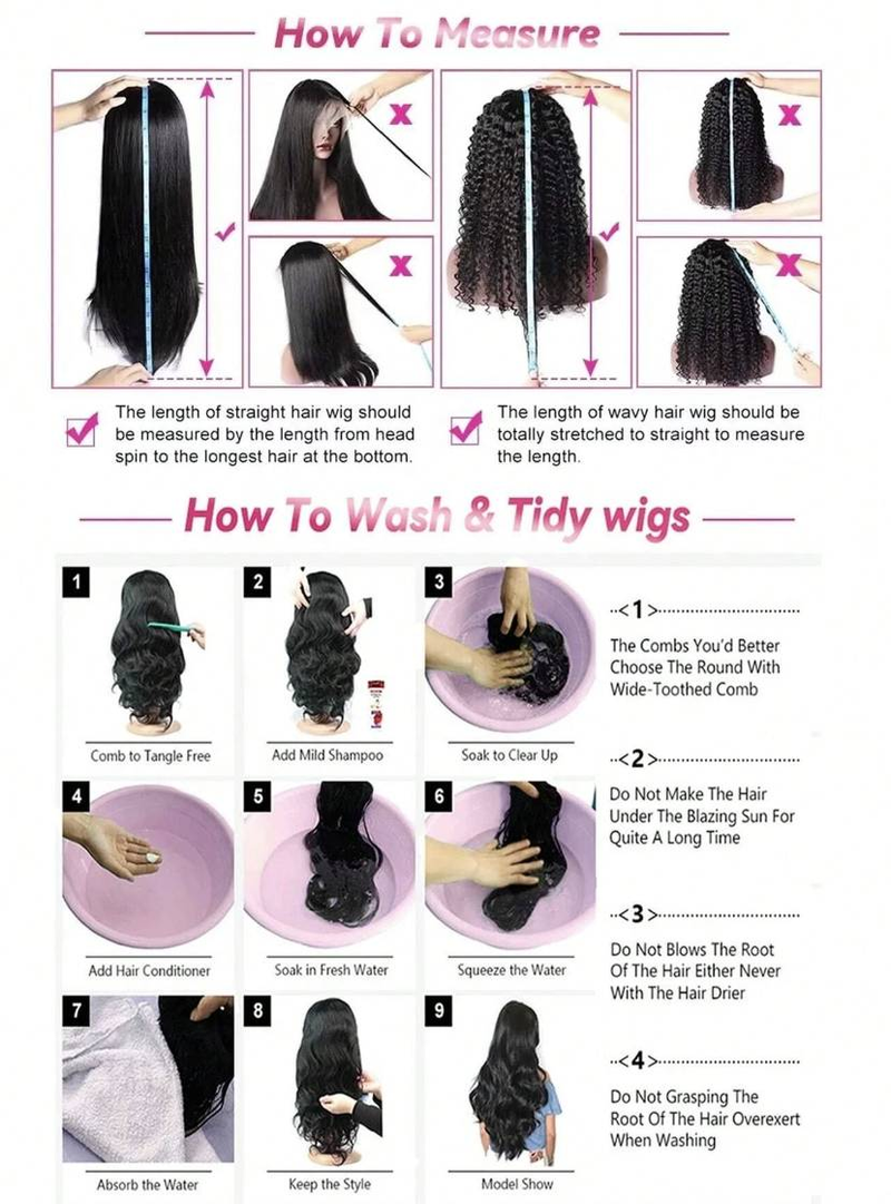 Transparente Lace Frontal Perücke Echthaar Lace Frontal Perücke 14 Zoll Kinky Straight Lace Front Echthaar Perücken für Frauen Echthaar_voghion.com