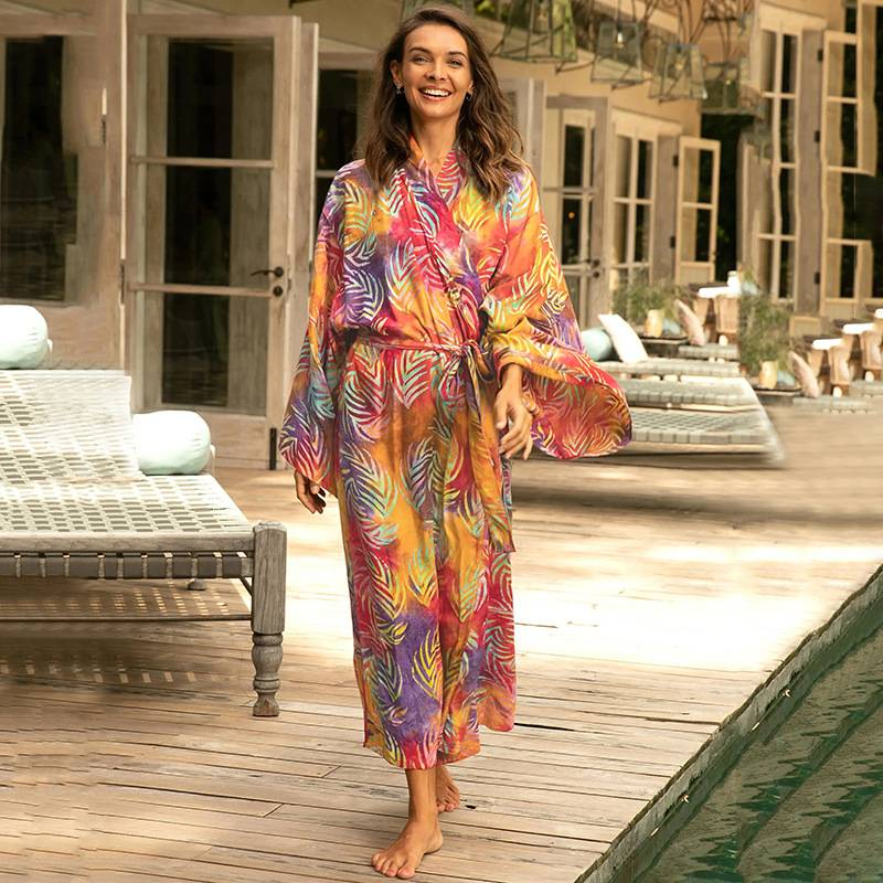 Women's Beach Cover-Up Cardigan - Sun Protective Swimwear Wrap, Lightweight Bikini Cover & Vacation Outerwear_voghion.com