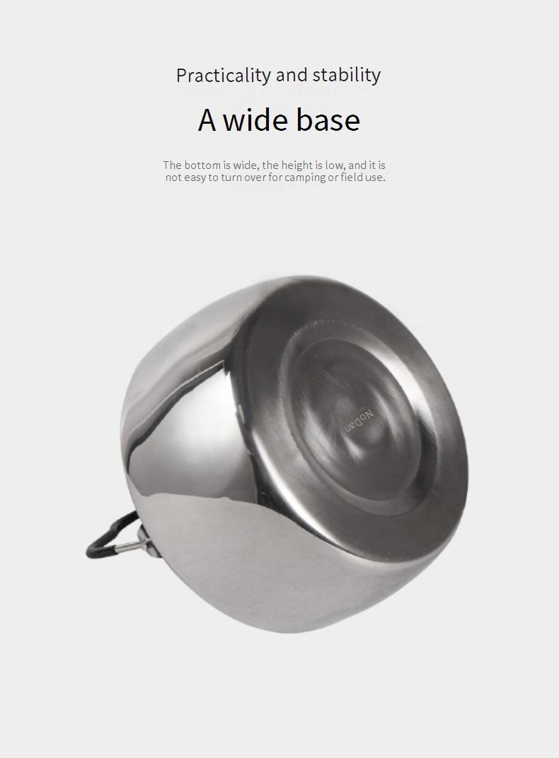 1,5-l-Camping-Wasserflasche aus Edelstahl – 304 lebensmittelecht und auslaufsicher – tragbarer Tee-/Kaffeekessel für den Außenbereich für Wanderpicknicks und Roadtrips_voghion.com