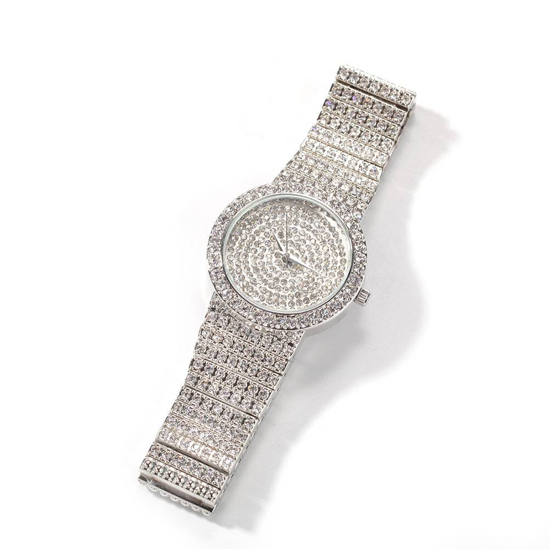 LuxHype Men's Diamond Hip-Hop Watch - Full Starry Sky Dial With 500+ Zircon Stones_voghion.com