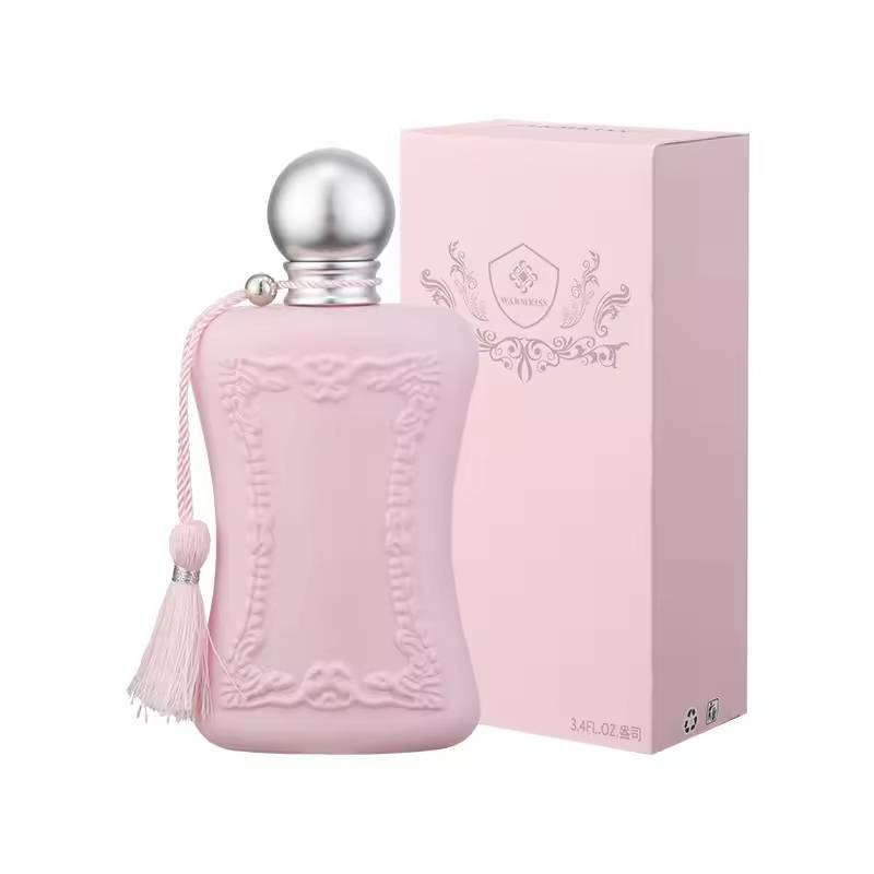 Elegante profumo floreale da donna in bottiglia di vetro originale. Fragranza rinfrescante e di lunga durata. Fresco e originale._voghion.com