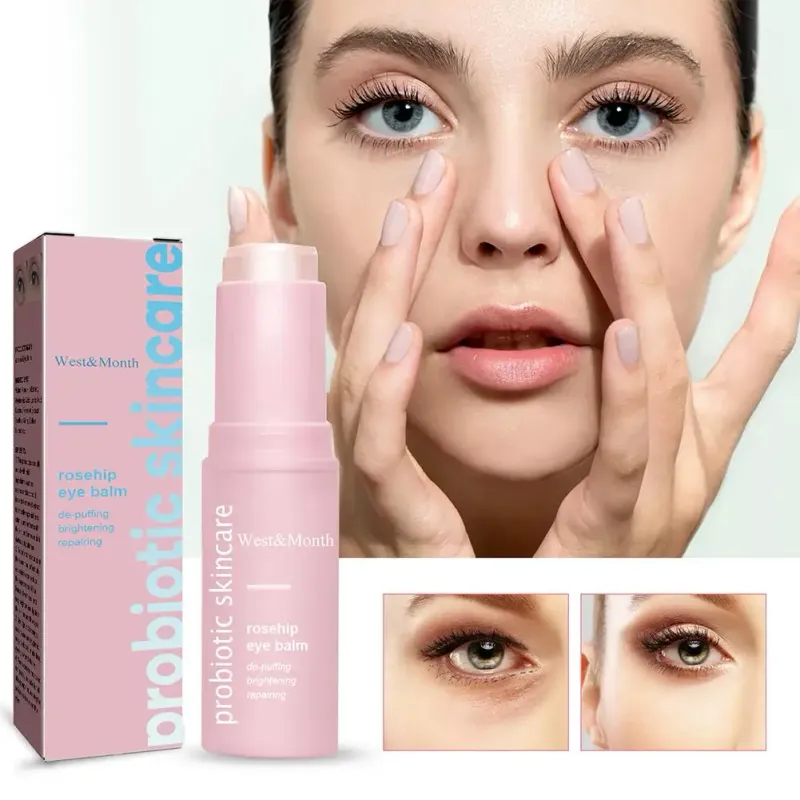 Rose Hyaluronic Acid Eye Cream Stick Moisturizing Anti-aging Firming Eye Eye Dark Firming Circles Moisturizing Remove Bags_voghion.com